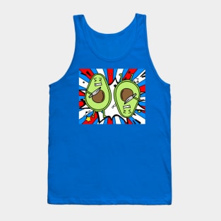 Funny Avocado Fruit Tank Top